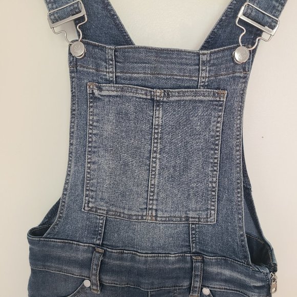 Cheap Monday Dungaree Overalls - Spray Blue noise - Picture 3 of 12